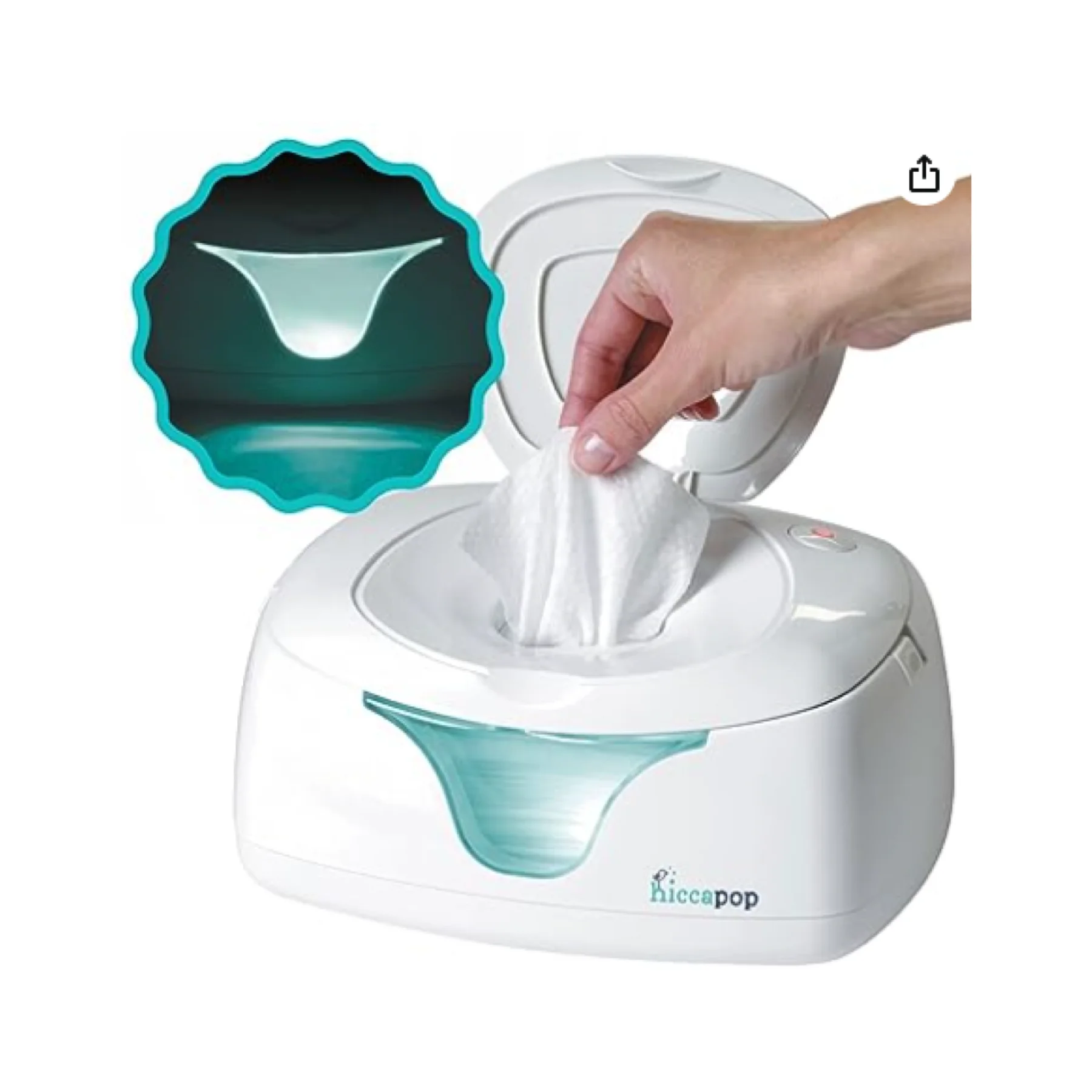 Baby Wipes Warmer for Babies Diaper Wipe Warmer with Changing Light wet wipe baby