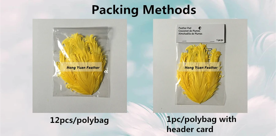 Crafts Halloween Costume Headbands DIY Wedding Decor Hat Fascinators Dyed Natural Goose Feather Pads for Women Hats Millinery