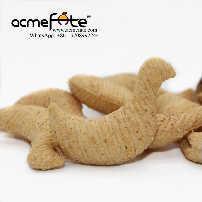 Low Fate New Chinese Grain Snack New Rice Cracker Rice Snacks New Crackers Golden Horn Duck Rice Crispy with Halal Good Price