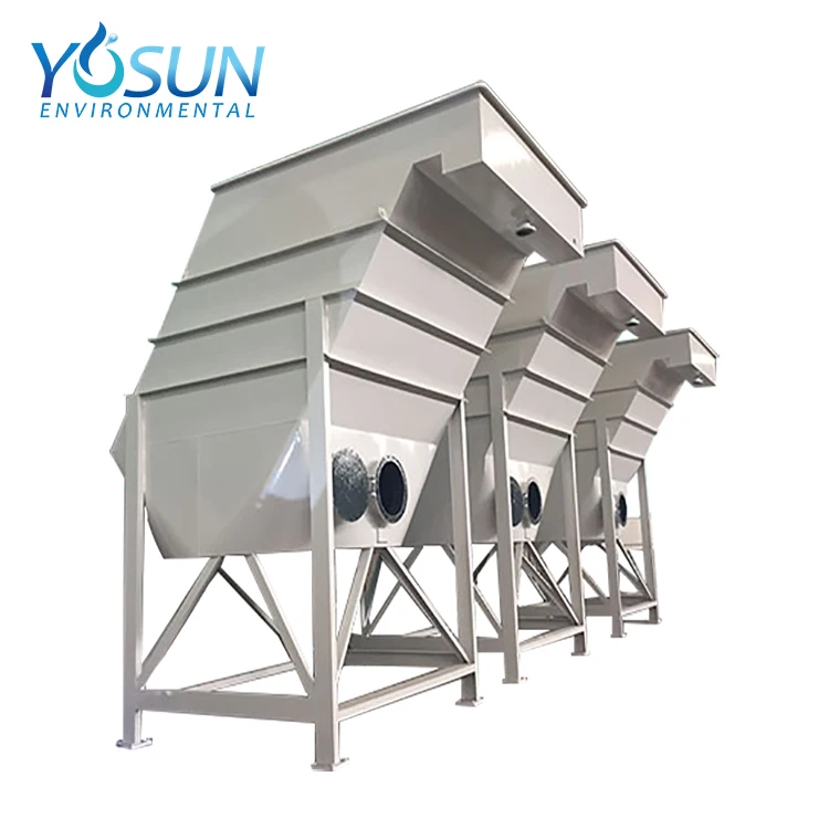 High efficiency flocculation sedimentation tank lamella clarifier plant for wastewater treatment
