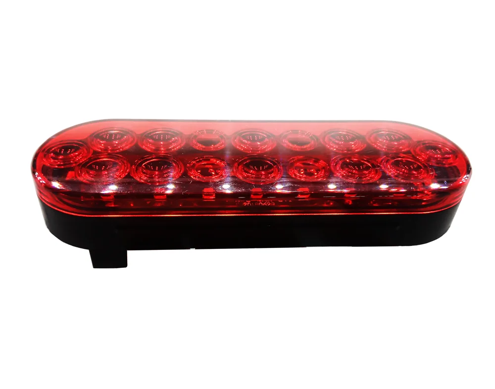 12V 6 inch Oval Led Parking Rear Turn Stop Backup tail light lamp for truck trailer tractor