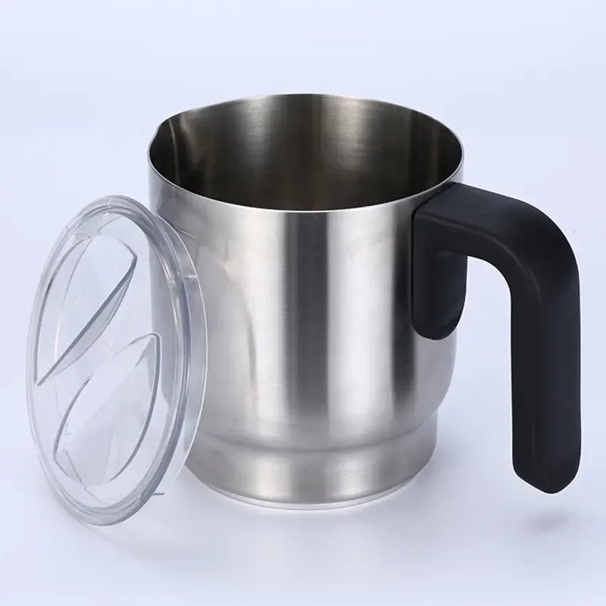 Customization Milk Frother With Lid Automatically Shut Down When The Work Is Finished Commercial Milk Frother Machine