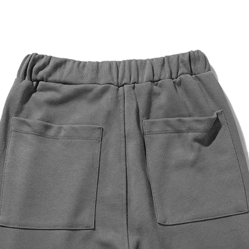 Custom heavyweight 500 gsm sweatpants streetwear cut and sew sweatpants 400 gsm designer sweat pant manufacturer