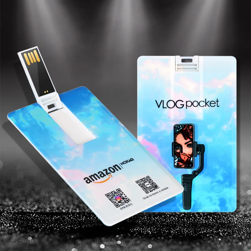 Factory Wholesale Promotion Gift Custom Logo 4GB 8GB 16GB 32GB Business Credit Card Usb Flash Drive Advertising Usb 2.0/3.0