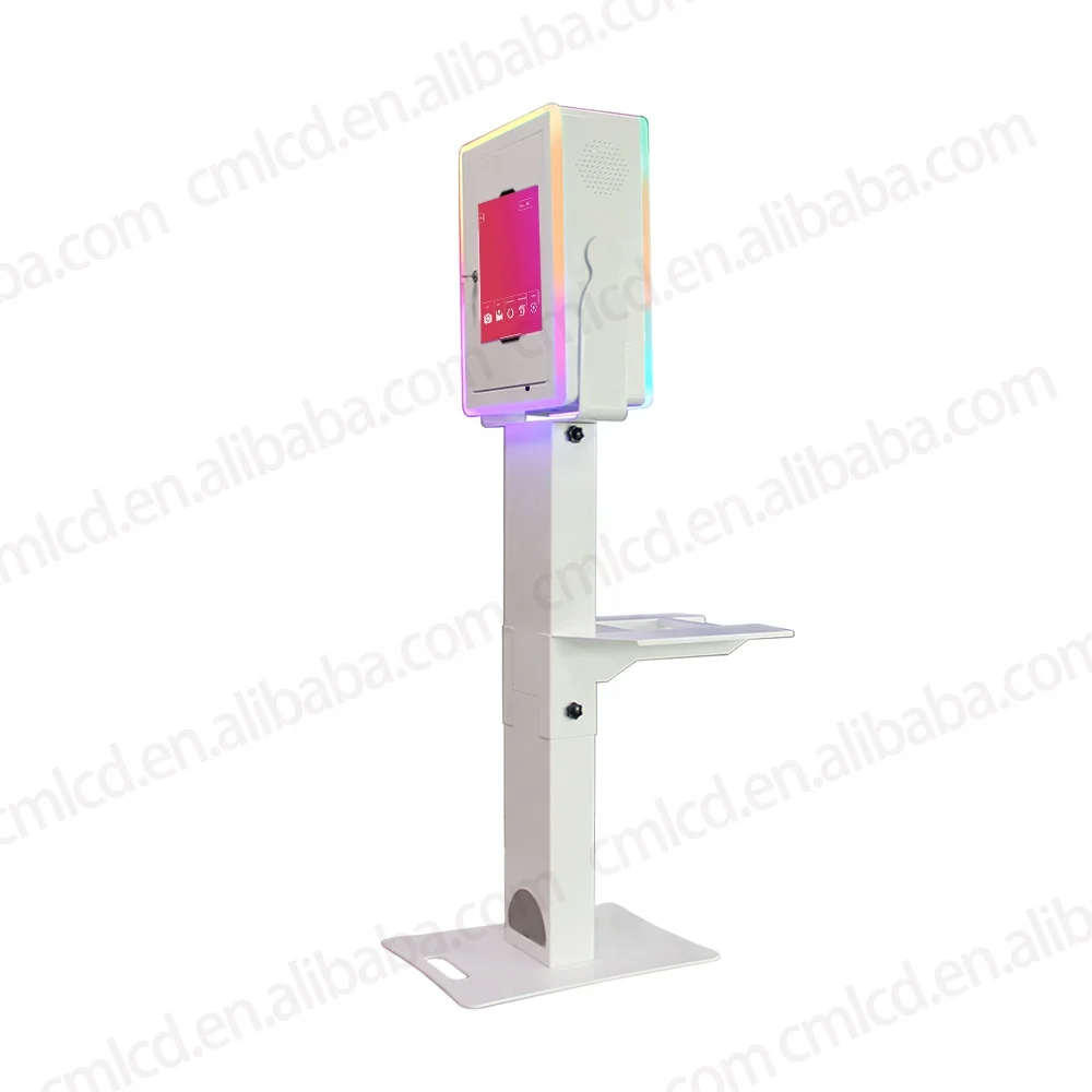 The Photo Booth for Surface Pro 12.3 or 12.9 Inch Screen Kiosk Shell, Buy a Photo Booth for DSLR Camera, iPad Photobooth Machine