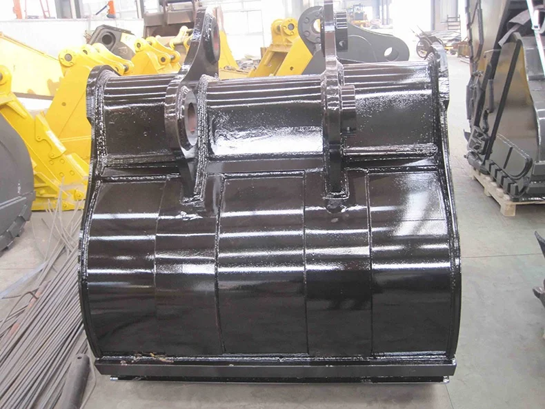 Excavator Attachments 1.8M3 Rock Bucket Pins and Bushings for DH340 Excavator Bucket  with teeth