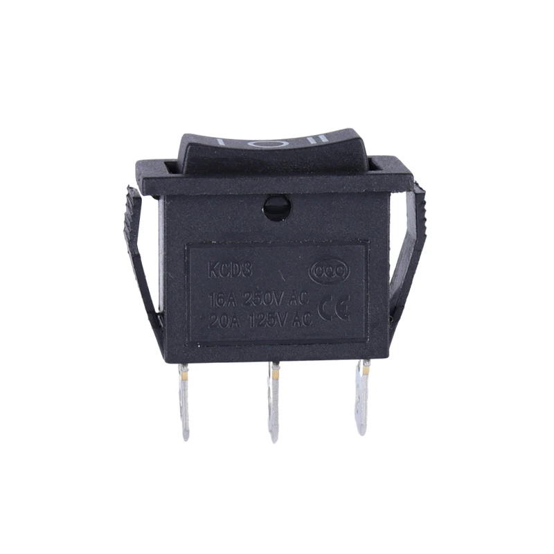 KCD3-103 t125 55 oval rocker switch black