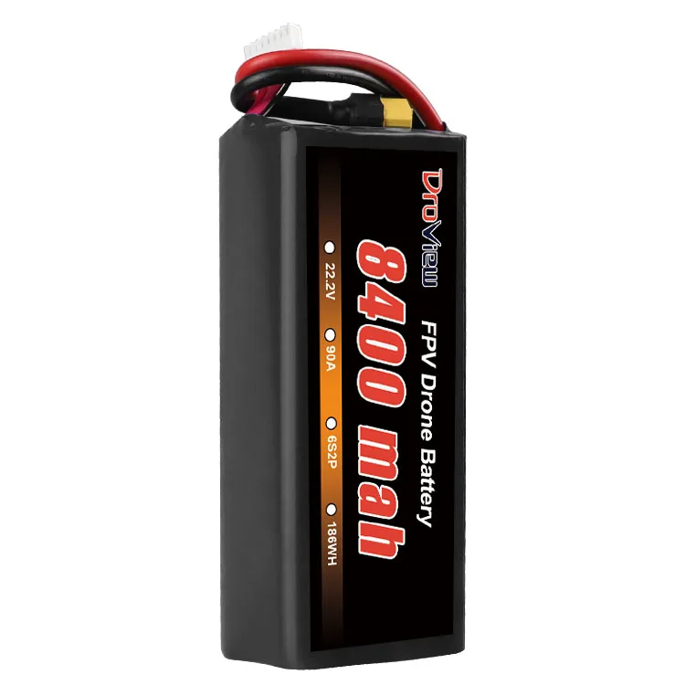 Droview 6S2P 22V MOLICEL MOLI 8400mAh 9AH 10AH 6S 21.6V 22.2V 21700 P42A P45B  UAV drone model airplane high density battery