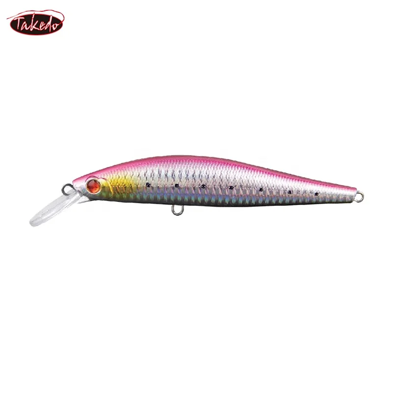 TAKEDO STEADY Minnow LB130 130mm 52g  Sinking Bait With VMC(BKK) Treble Hook Casting  Fishing Lure Bass Lure