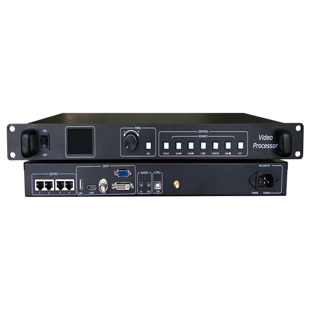 Huidu HD-VP410  HD-VP210 HDpalyer  HDset HDshow 3 in 1 video processor synchronous sending card inside