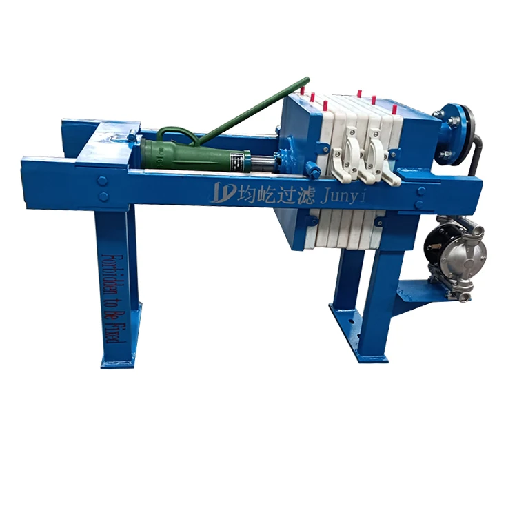 Small laboratory filter press cheap filter press machine lab scale filter press
