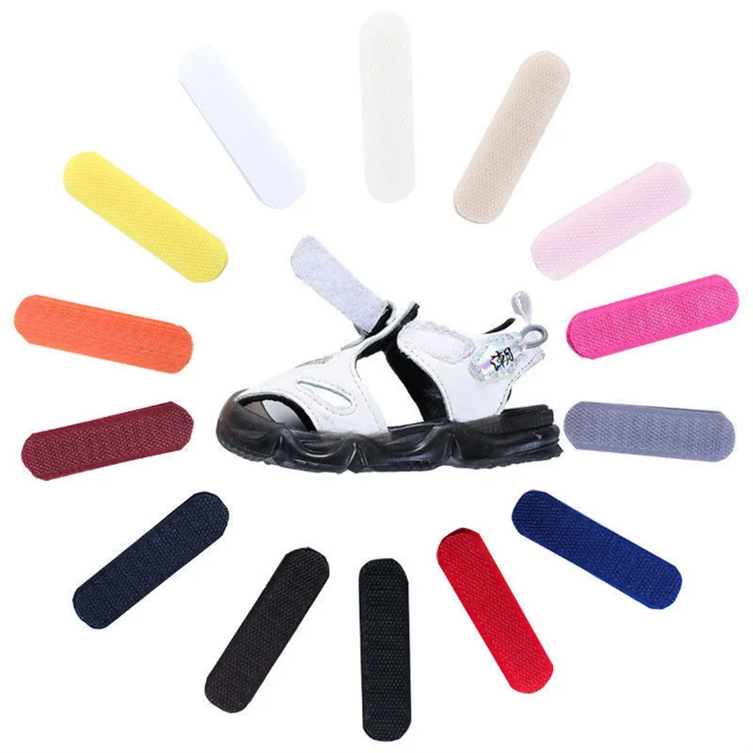 Custom size high quality strong adhesive use double positioning self-adhesive hook-and-loop tape