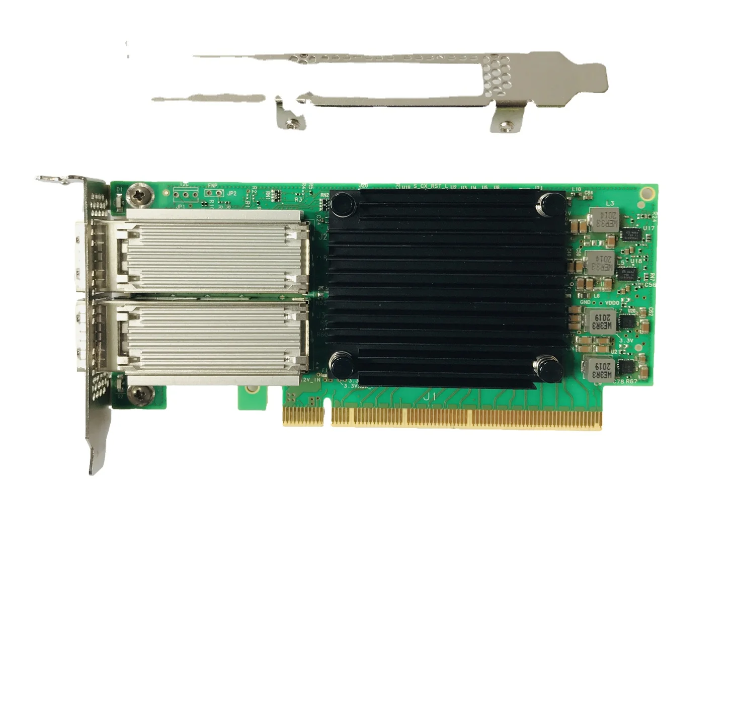 Wired Server High Speed PCI EXPRESS MCX516ACCAT 100GbE dualport QSFP28 network interface card for NVIDIA ConnectX5 Ethernet