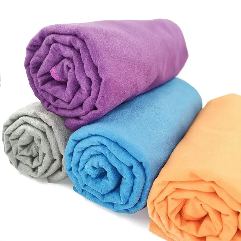 Best Price Microfiber Towel Gym 180 90 Black Sports Towels with Custom