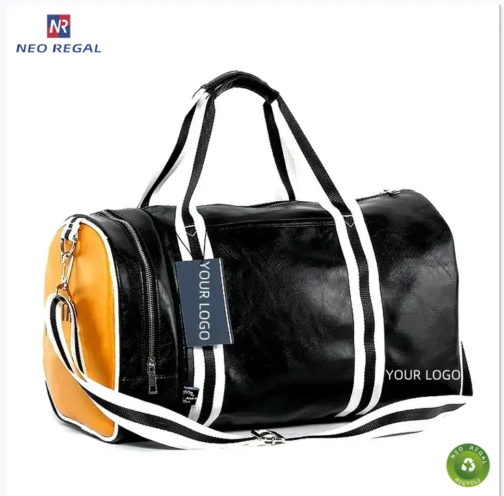 High Quality Custom logo waterproof  Sports Bag Large Capacity Fitness with shoes compartment