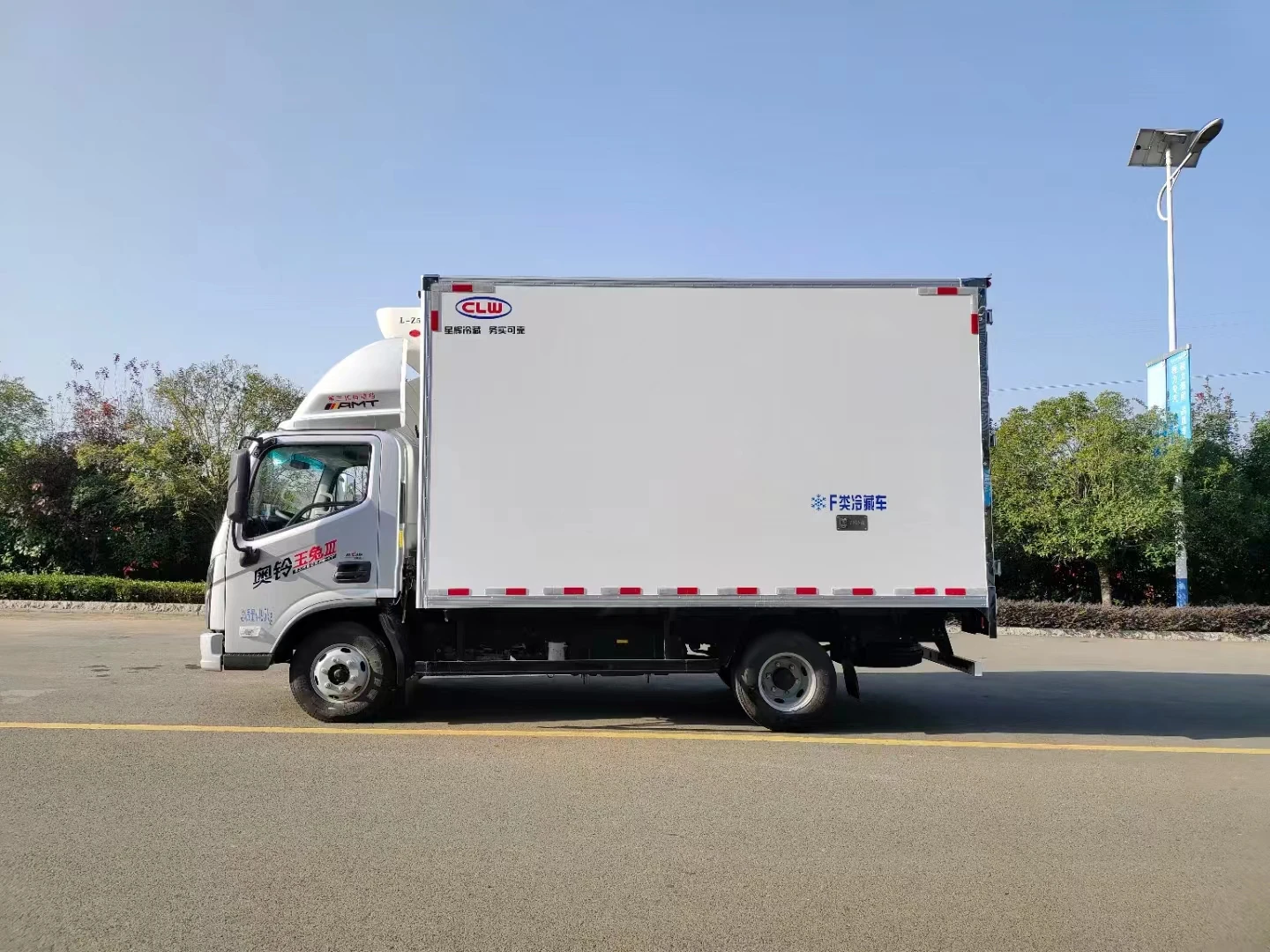 Подержанный 2010 ISUZU ELF грузовик морозильник фургон