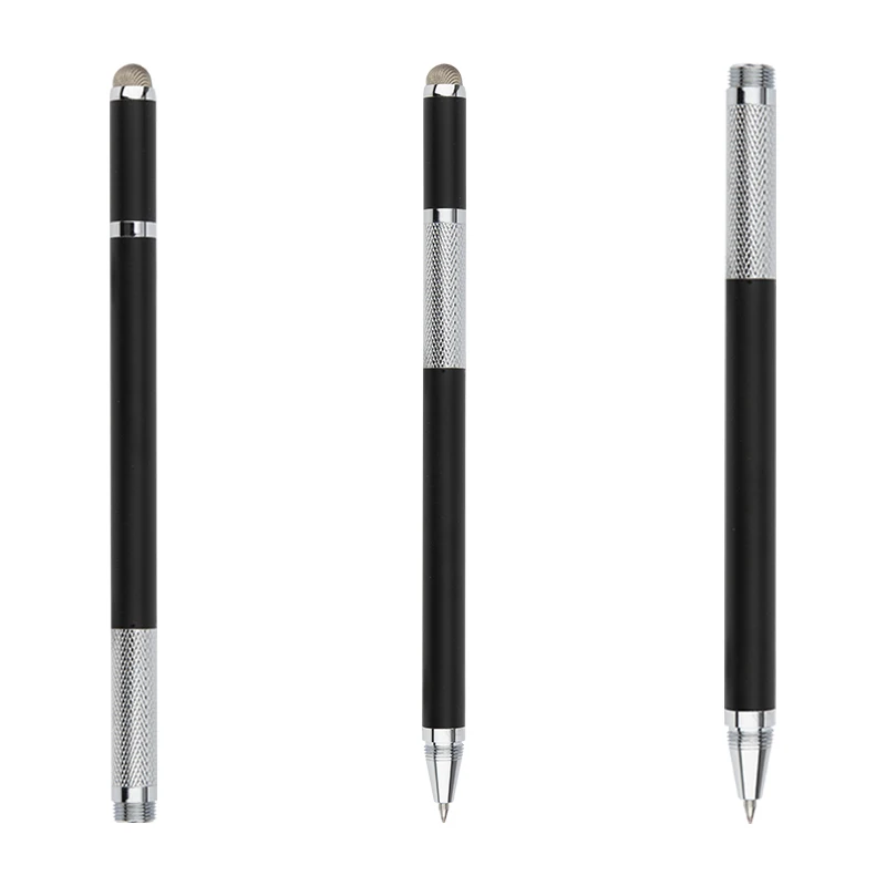 Double Sides Precision Disk Stylus Pen 2 in 1 Fiber Disk Sucker Capacitive Disc Touch Screen Cellphone Tablet PC Pen Stylus