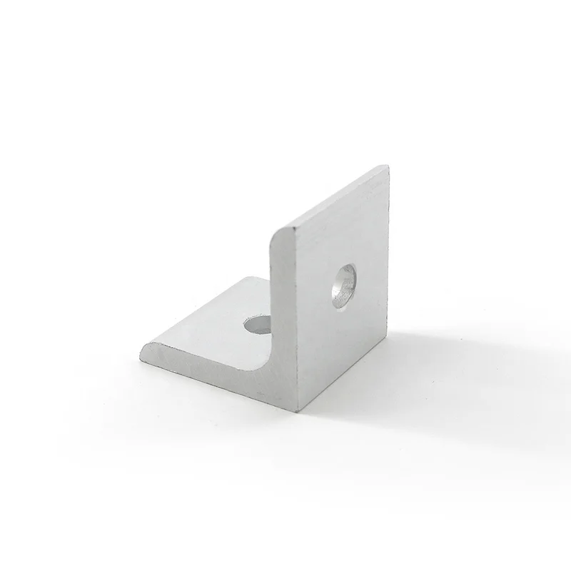 Wall Mount Bracket metal 2 Hole aluminium bracket slot angle bracket for t slot aluminium profile