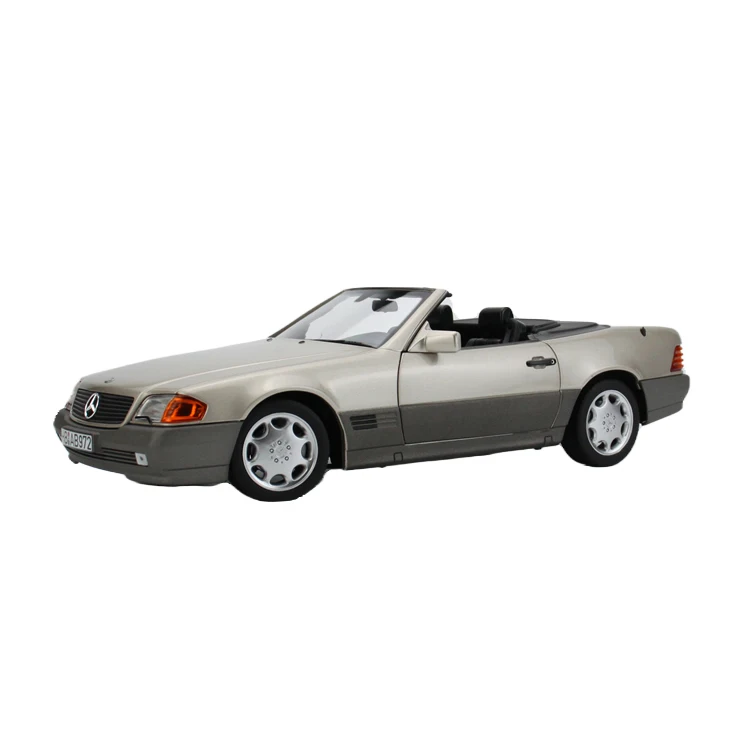 Norev Diecast Model Car 1:18 Scale 1989 500SL Alloy Sports Car with Opening Doors