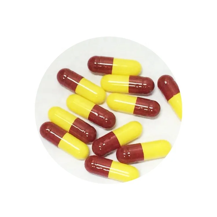 GMP HALAL ISO Certification Customized Logo Printing empty hard gelatin capsules size 3