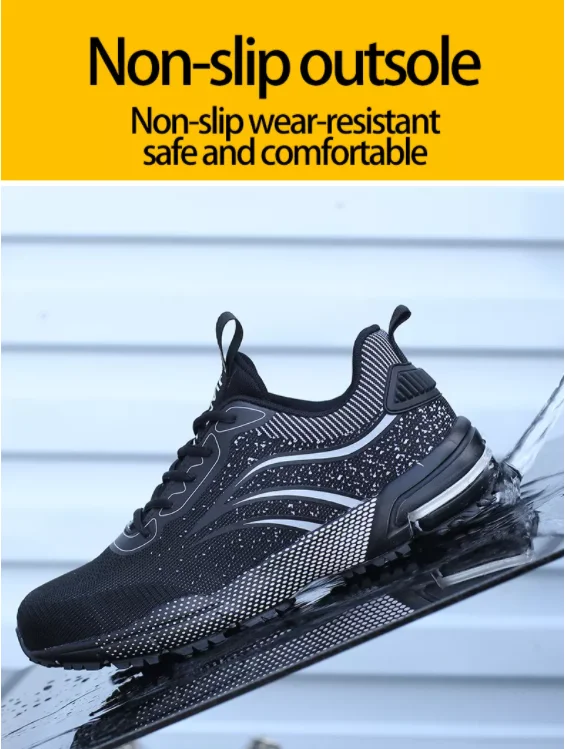 UT 2022 Hot Sale Fashion Sport Oil Water Resistant Anti Slip Puncture Proof Ce S3 Work Cheap Safty Shoes Men