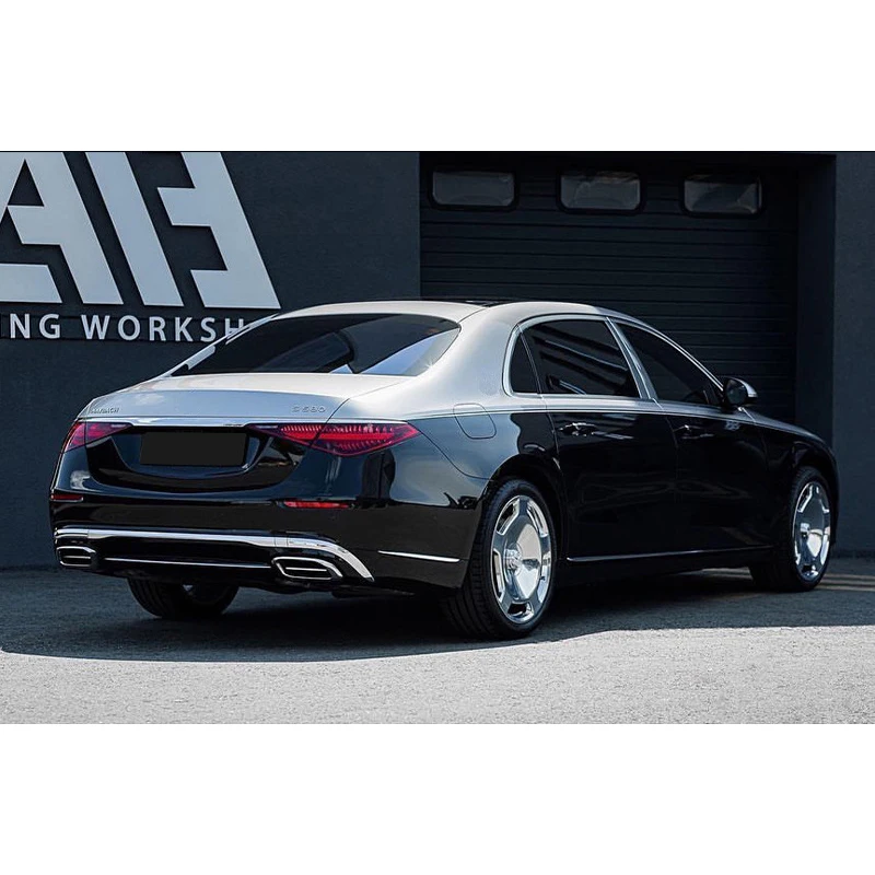 W223 Maybach Body Kits Rear Front Bumper Rear Diffuser Primer Pp For Mercedes S Class W223 2021+