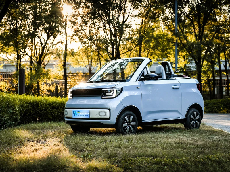 Wuling Hongguang MINI Electric Car Pure Electric 280KM 2 Doors 2 Seats Convertible Version Wuling Hongguang MINI EV small Car