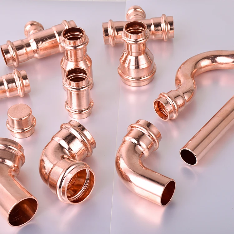 Brass Fittings Plumbing Propress Copper Viega Press Tube