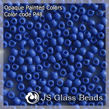 High Quality Fashion JS Glass Seed Beads - R002# Rainbow Dyed Deep Pink Transparent Rocailles Beads For Garment & Jewelry