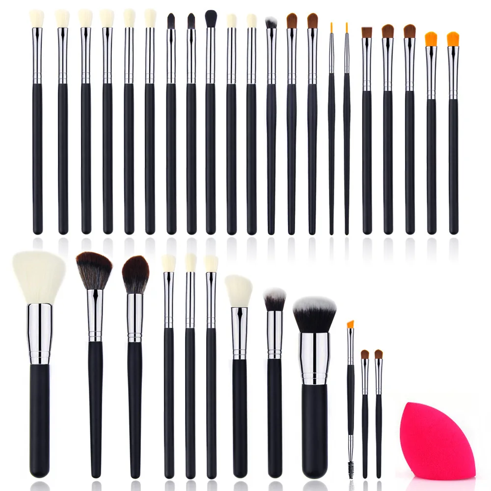 Custom Logo Buy Private Label Luxury Cosmetic Make Up Brush Free Sample Wholesale Vegan Professional Makeup Brush Set