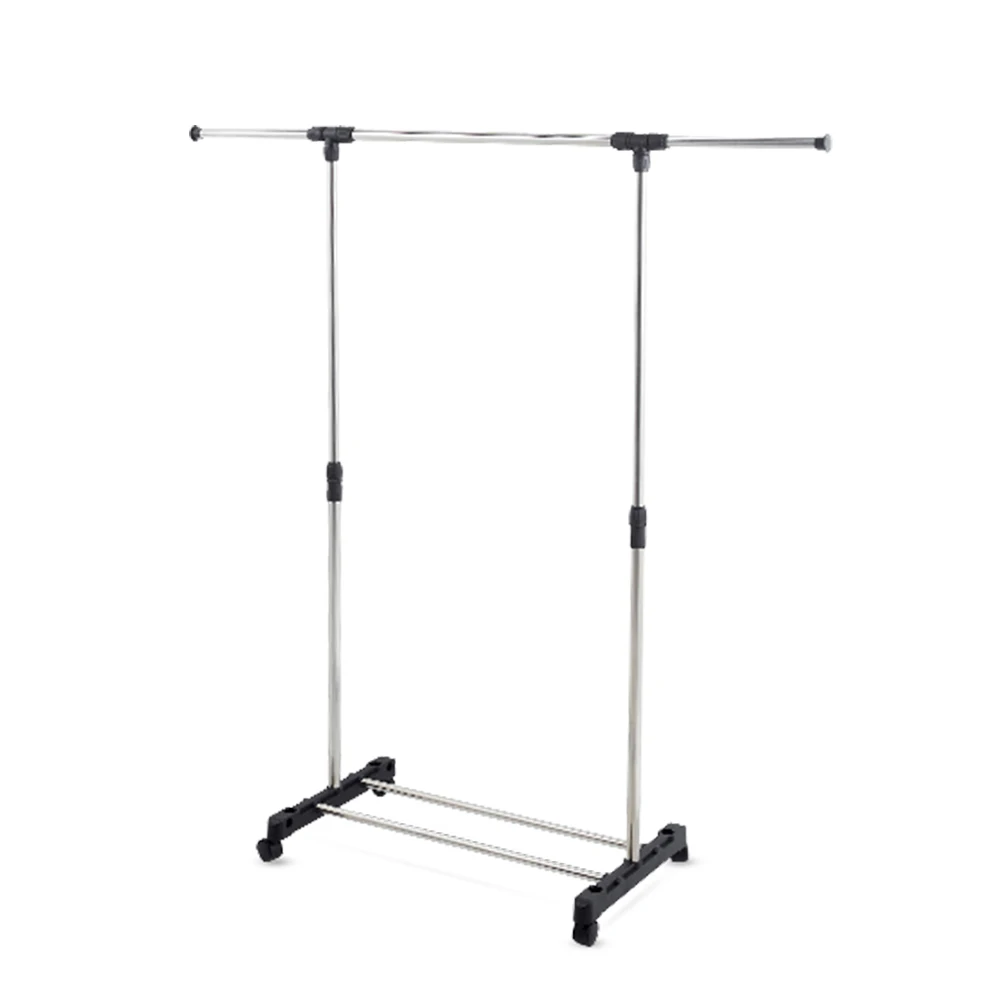 Pole metal trolley drying tiered model dress clothes hanger stand