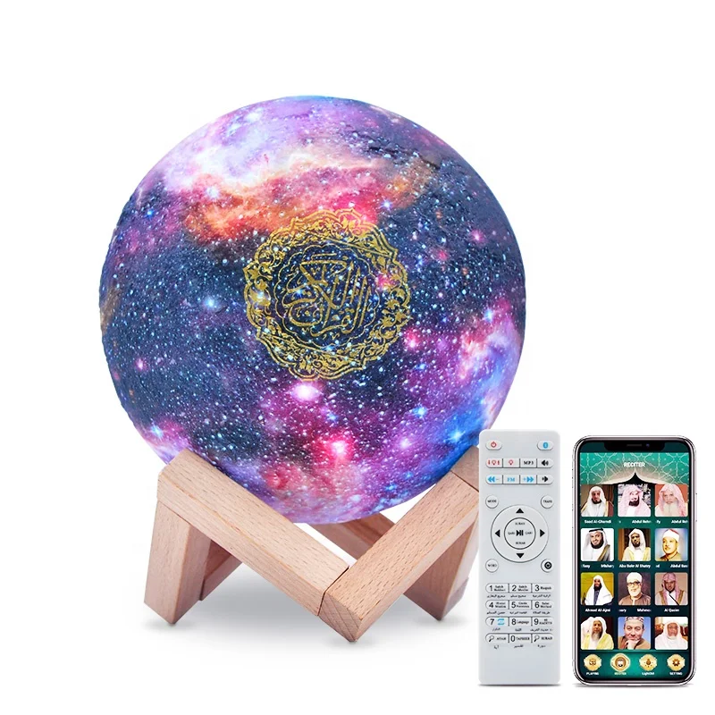  Заводская цена SQ-510 мусульманская портативная цифровая Колонка Quran Touch Star Lamp с