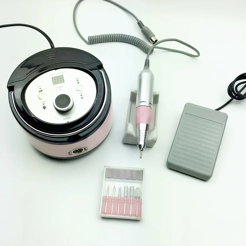 
Hot Selling Electric Profession Nail File Drill Machine 35000 Rpm, Manicure Strong Pedicure Set 35W 65W Power Drills Nail 