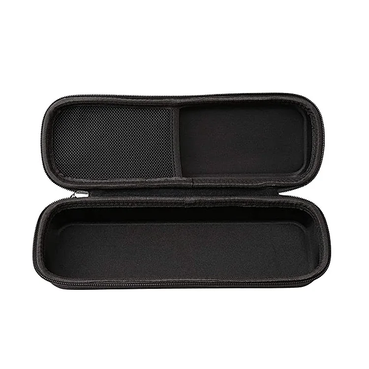 Custom Protective Hard Storage Black Eva Microphone Case Wireless Microphone Carrying EVA Case With Foam