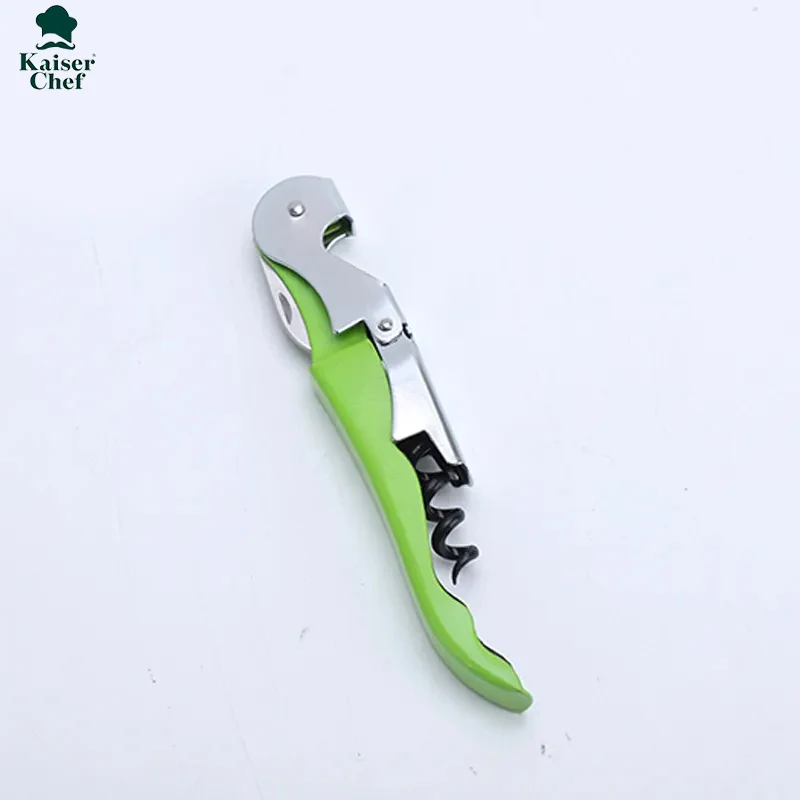 New Trend Product Corkscrew Opener Green Wine Bottle Opener 48g Metal Bottle Opener