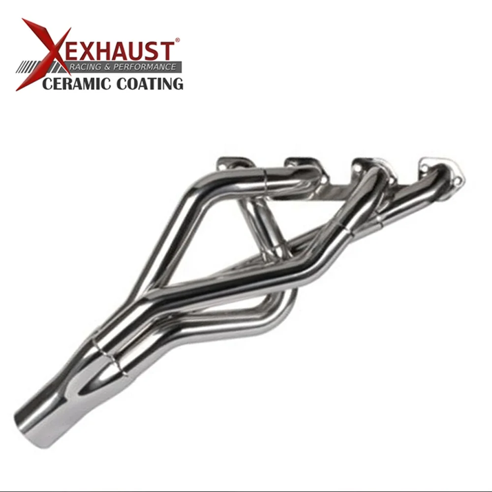 Ceramic coating stainless exhaust pipes exhaust manifold exhaust headers for Ford Mustang 2.3 or Pinto Late Model