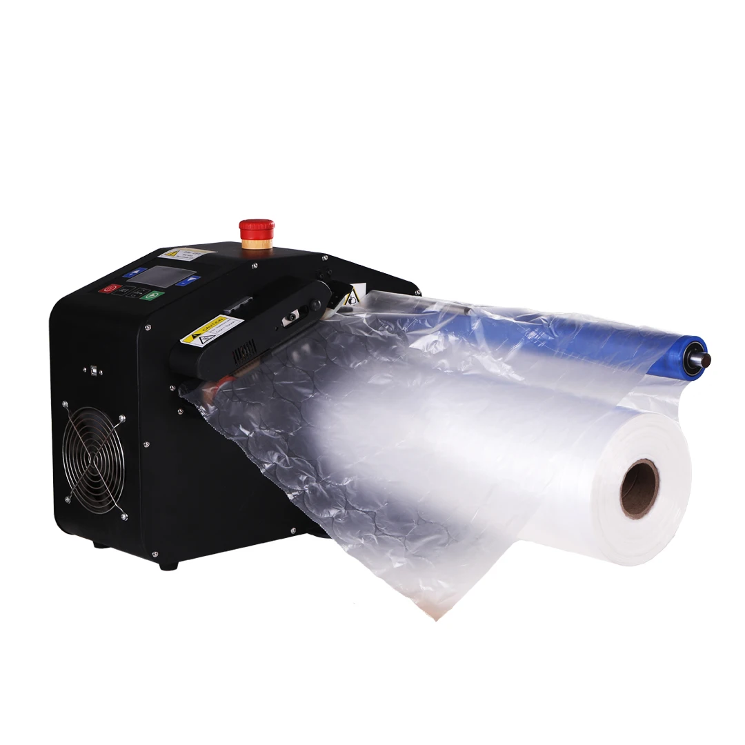 Jinteng Easily Operational Air Cushion Column Film Bag Packaging Making Machine.