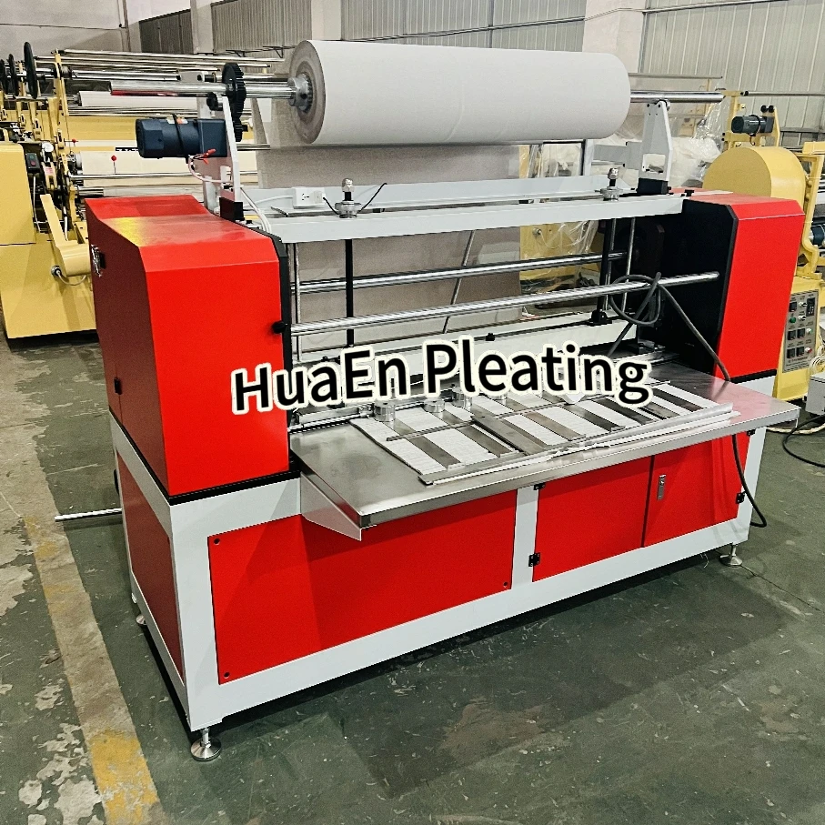 HuaEn Pleating ZJ-516 Vertical Sunrise and Accordion  sunray pleating machine