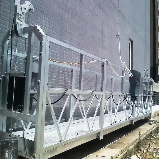 ZLP630 Temporary Access Platform featuring 630 kg Capacity 6m Length adhering CE ISO suitable for light construction and repairs