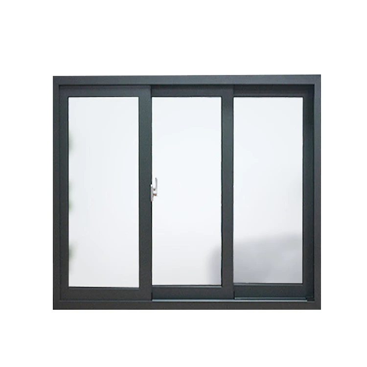 Windproof and soundproof double glazing double track aluminum alloy sliding window Bedroom doors and Windows can be customized