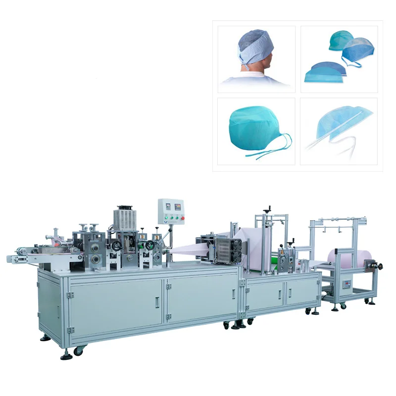 Full automatic ultrasonic disposable doctor cap high speed 2023 hot sale new making machine
