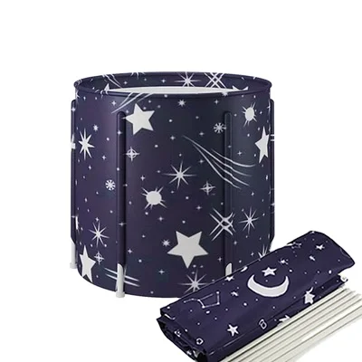 New Hot Family Thickened Cotton Bath Bucket Adult Folding Bathtub Large Size Folding Portable Bathtub For Adult