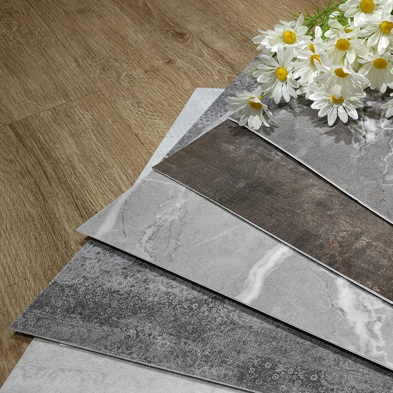 Black Marble Sheet Stone Uv Art Design Interior PVC Wallpaper Floor 3d Decorative Wall Panels For Bathroom Use/