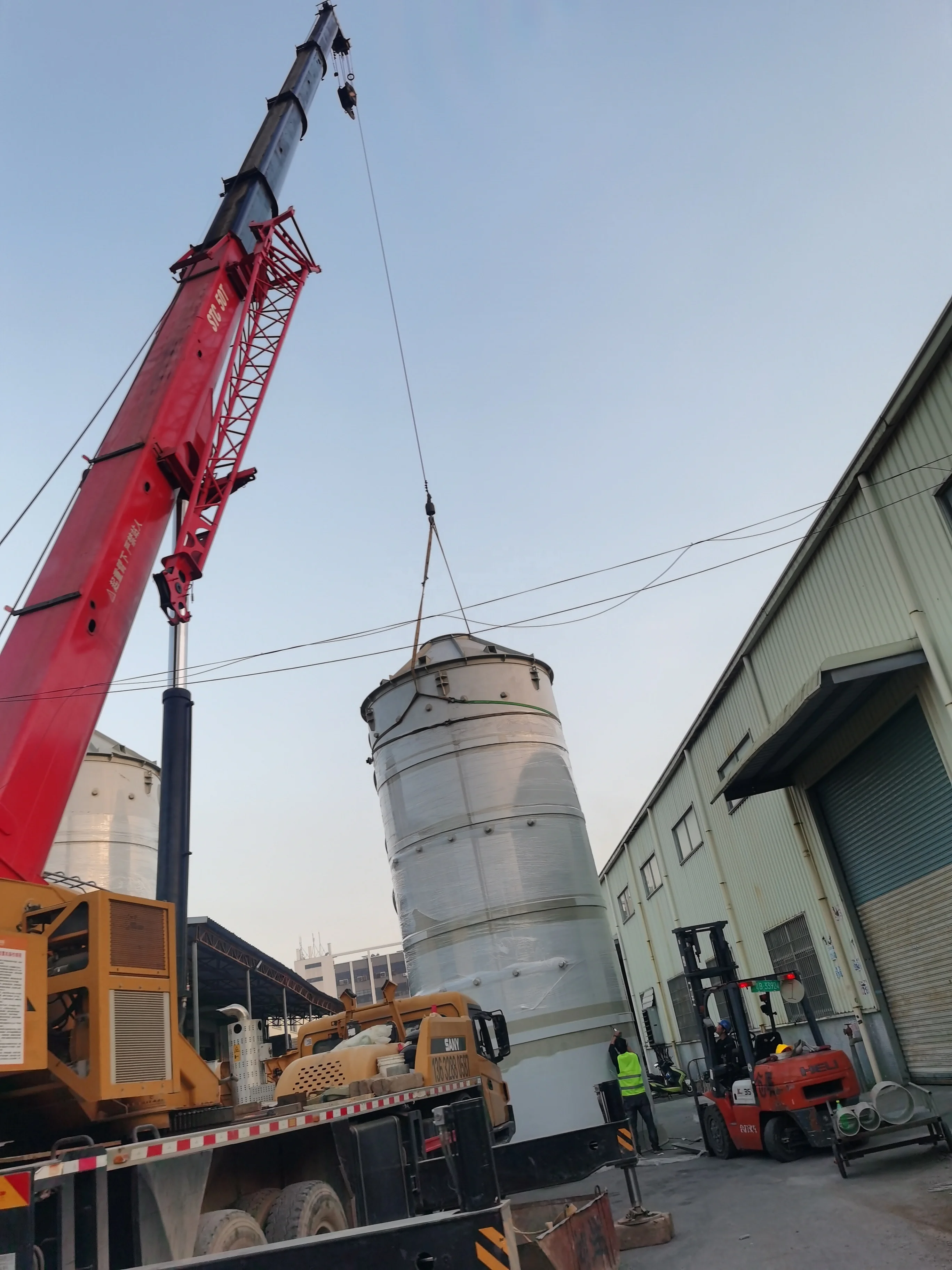 Flue Gas Desulfurization exhaust gas extraction system wet scrubber system