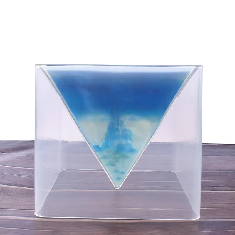 M2115 Large Pyramid Silicone Mold for Jewelry Making Craft Casting Pyramid Clear Custom Epoxy Resin Molds