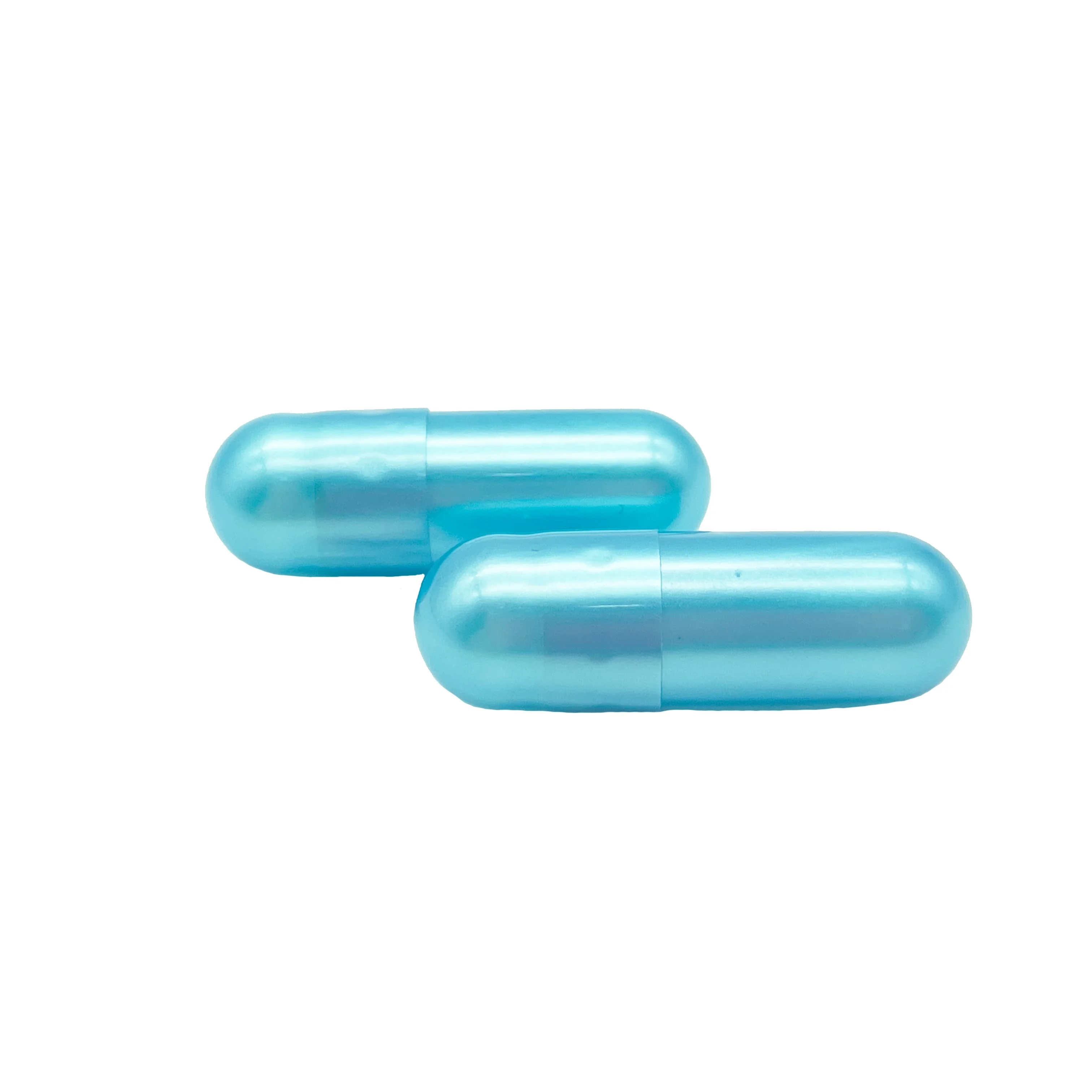 OEM Size 0 Empty Hard Gelatin Capsules Blue Pink Light Soft Red Peach Blossom Empty Gel Capsule