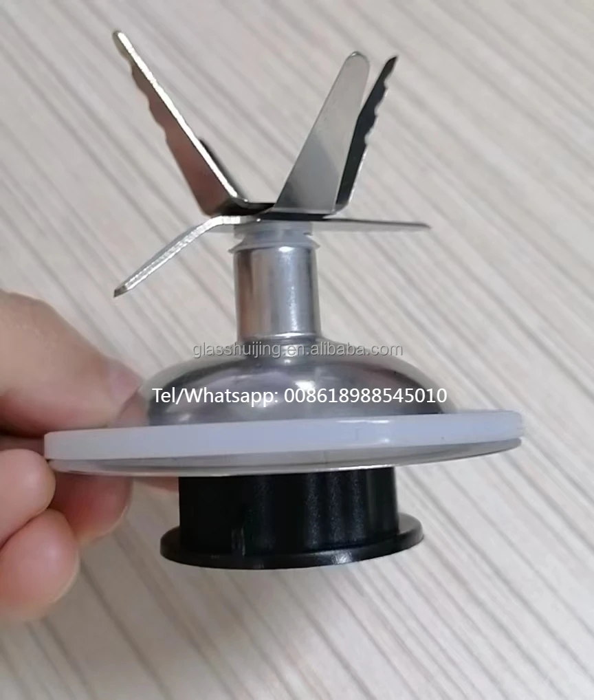 A57B Высокое качество 6 листьев SS blade черный нейлоновый материал для RAF