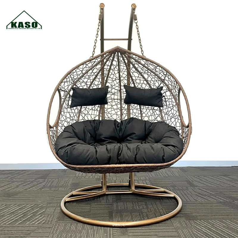 New Product Seat Garden Chair Jhula Cast Aluminum Deal Antique Wrought Iron Dining Adult Outdoor Patio Swing Frame