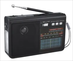 RX-1313 Самая продаваемая тонировка для дома дисплей АМ FM ЕО портативное радио с USB TF mp3 музыкальный плеер и светодиодный налобный