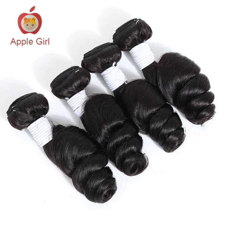 Buying In Bulk Wholesale Xuchang Factory Virgin Cuticle Aligned Hair Human 100 Double Weft Loose Wave Bundles Raw Peruvian Hair